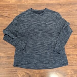 Blue Long Sleeve Sweatshirt